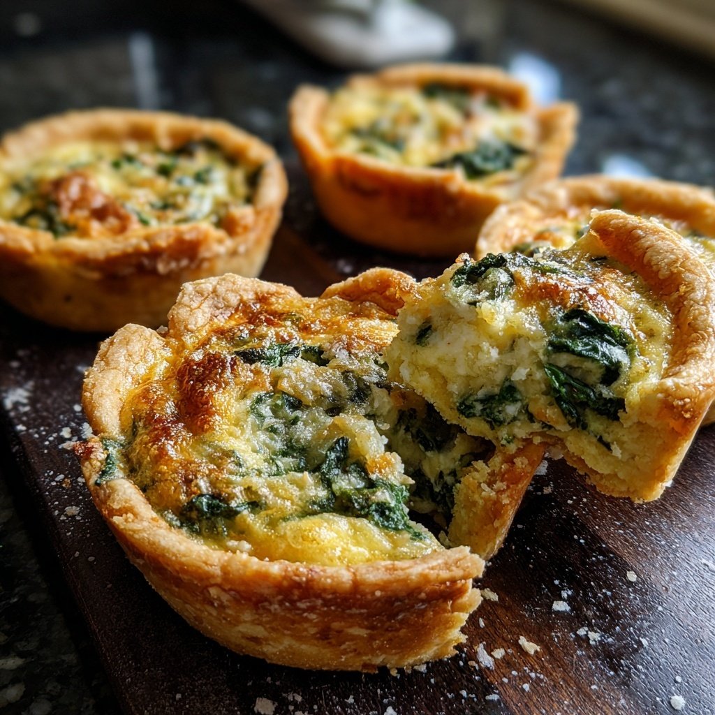 Mini-Quiches in Herzform