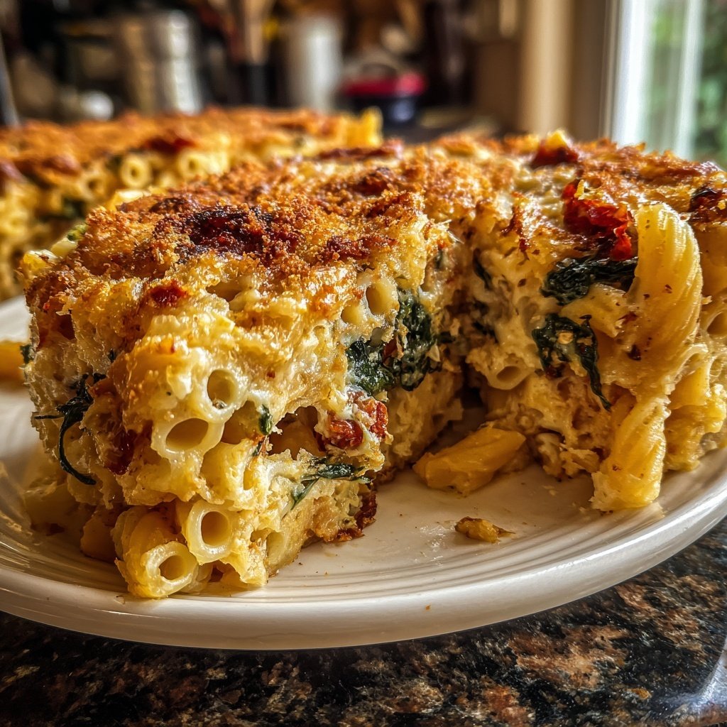 Nudelauflauf mediterran