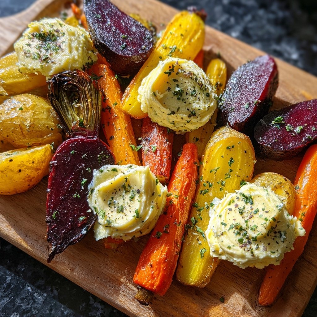 Kräuterbutter Für Ofengemüse