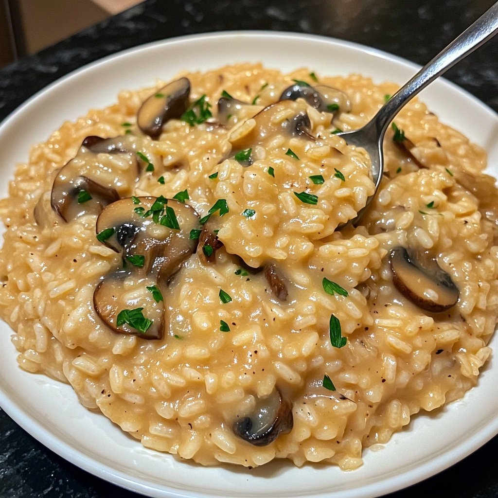 Risotto mit Champignons