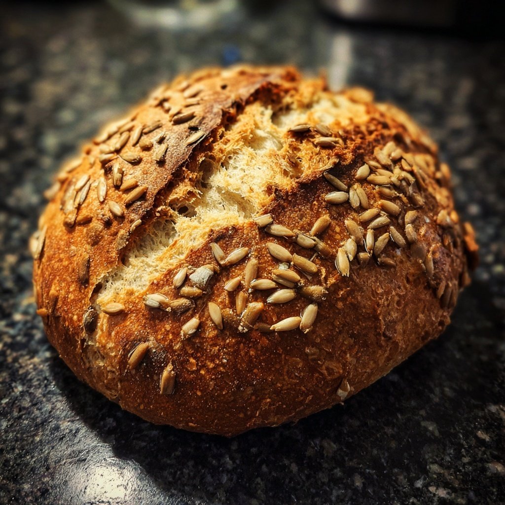Zupfbrot Mit Sonnenblumenkernen