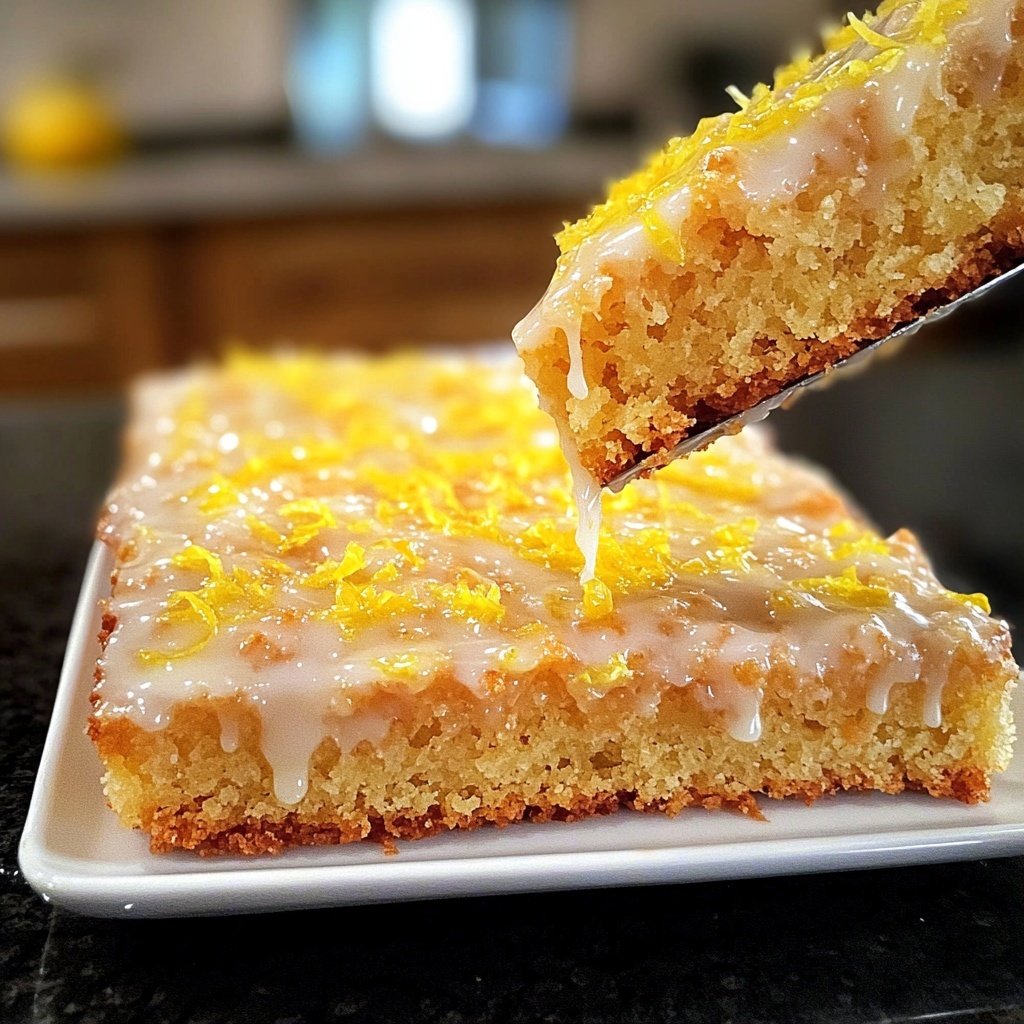 Zitronenkuchen einfach backen