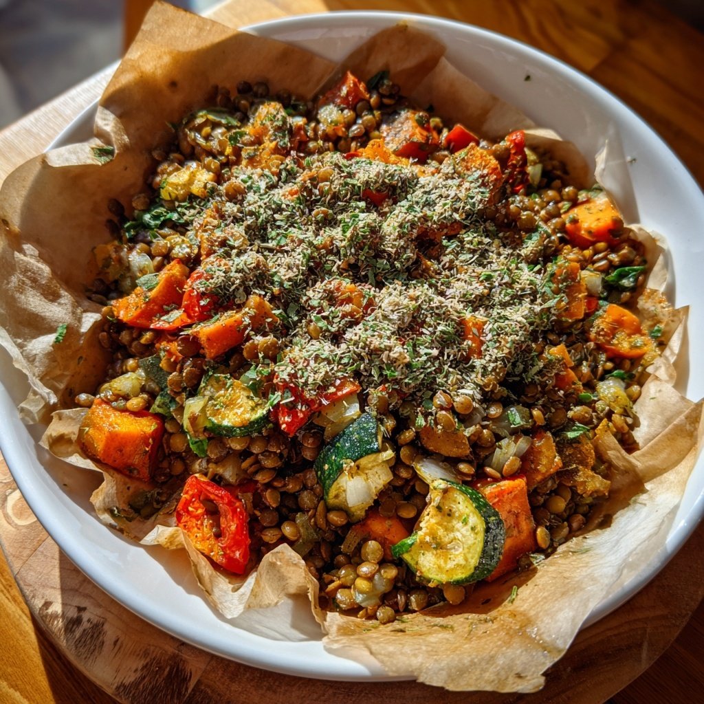 Buddha Bowl mit Linsen