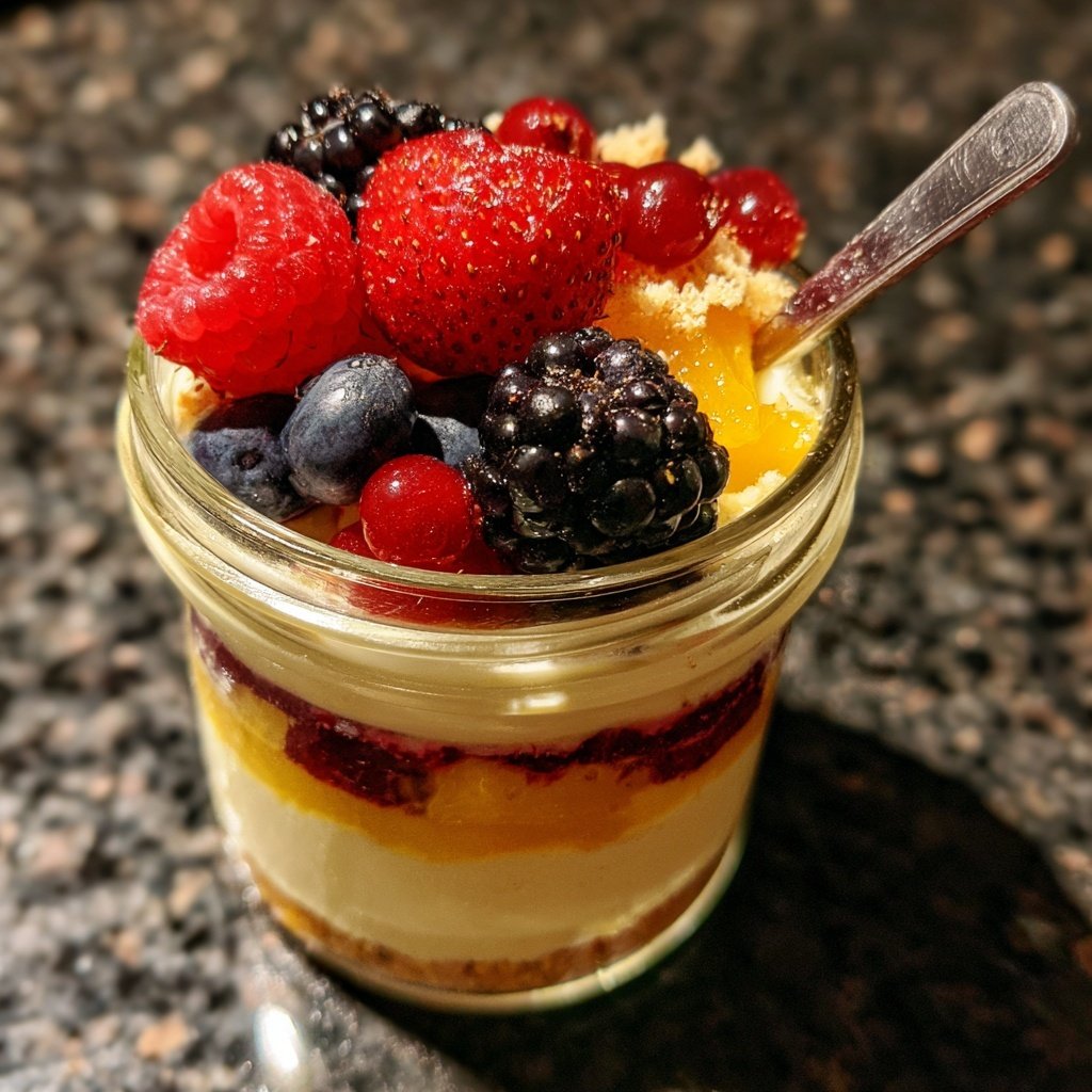 Frühstück zum Mitnehmen im Glas